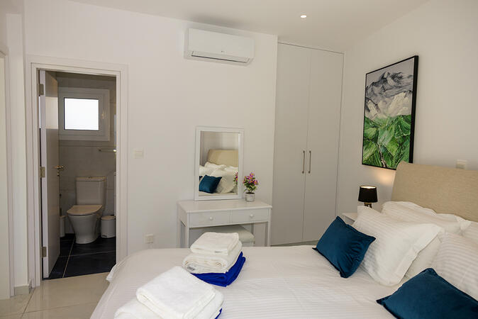 Elegant master bedroom designed for comfort and relaxation